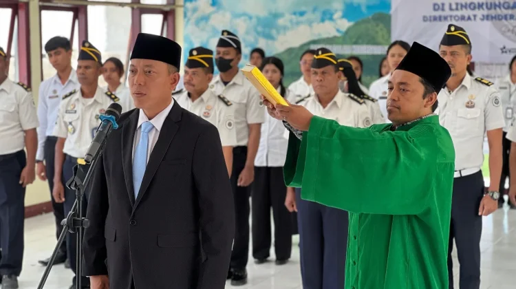 Kalapas Atambua Resmi Dilantik Menjadi Kabid Pembinaan di Kanwil Papua