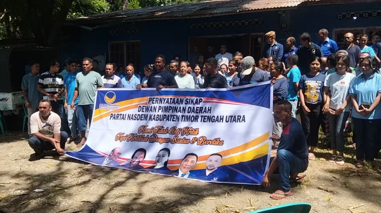 Pengurus Partai Nasdem Kabupaten TTU, Protes Media Tempo