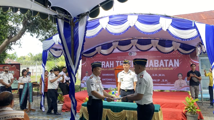Tongkat Estafet Pimpinan Lapas Kelas II B Atambua Memasuki Babak Baru
