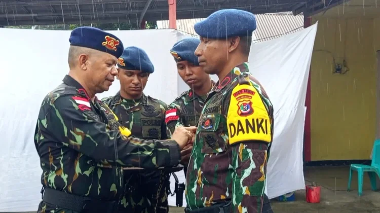 Perkuat Struktur Komando, Danki 4 Dikukuhkan Secara Resmi oleh Wadanyon A Pelopor