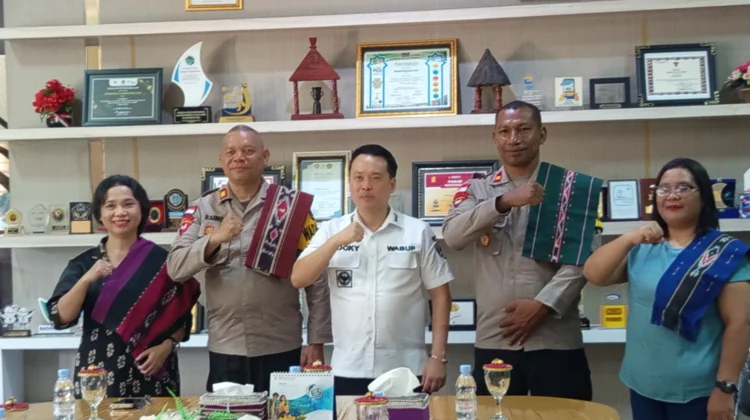 Kunjungan Wadanyon A Pelopor Jadi Momentum Perkuat Sinergi Keamanan Daerah