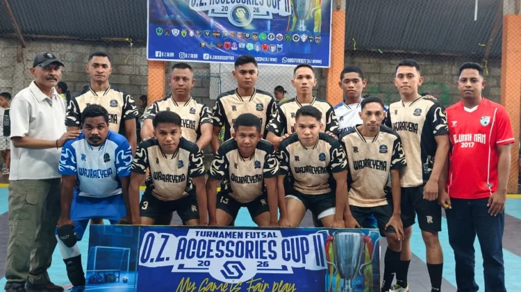 Lewat Futsal, Tim Teratai Bangun Kedekatan dengan Generasi Muda Alor