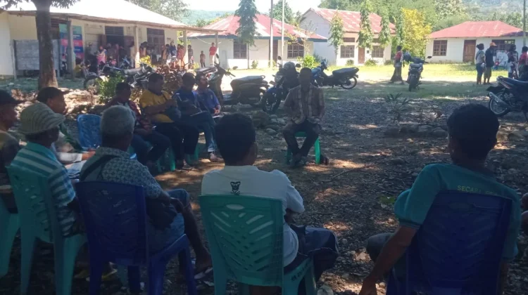 Pemdes Tohe Bersinergi Bersihkan Irigasi Dongkrak Hasil  di Musim Kemarau