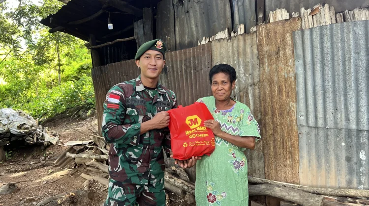 Yonarmed 12 Kostrad Hidupkan Semangat Kartini Dengan Aksi Sosial di Perbatasan
