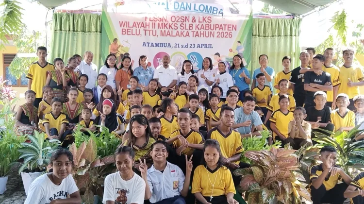 Lomba FLS3N Wilayah II NTT Tingkat MKKS SLB Diadakan di Atambua
