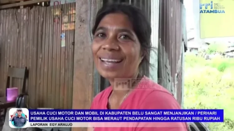 Usaha Cuci Kendaraan di Belu Sangat Menjanjikan