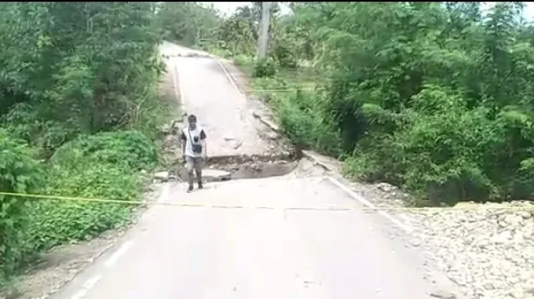 Deker Ambruk, Akses Tiga Desa di Tasifeto Timur Belu Terputus