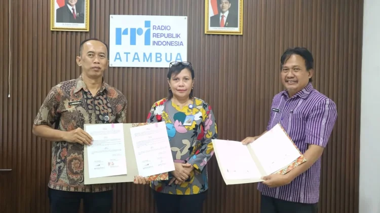 SMKN 2 Belu Gandeng LPP RRI Atambua Tingkatkan Kompetensi