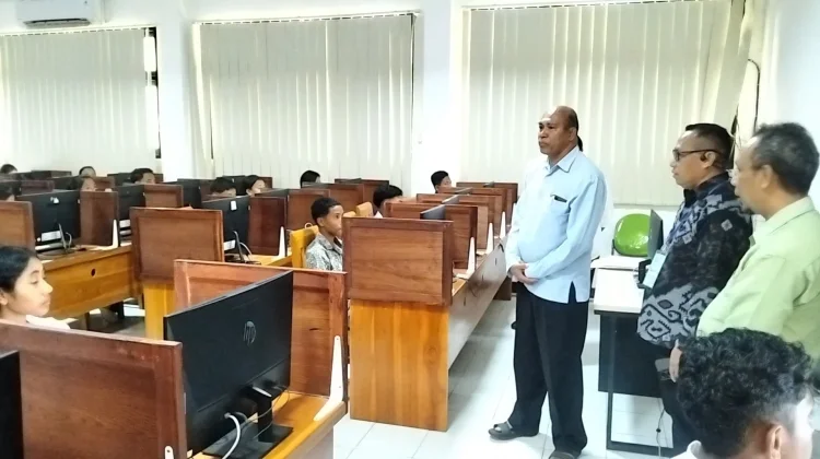 Sebanyak 1233 orang Mengikuti UTBK di Laboratorium Unimor.