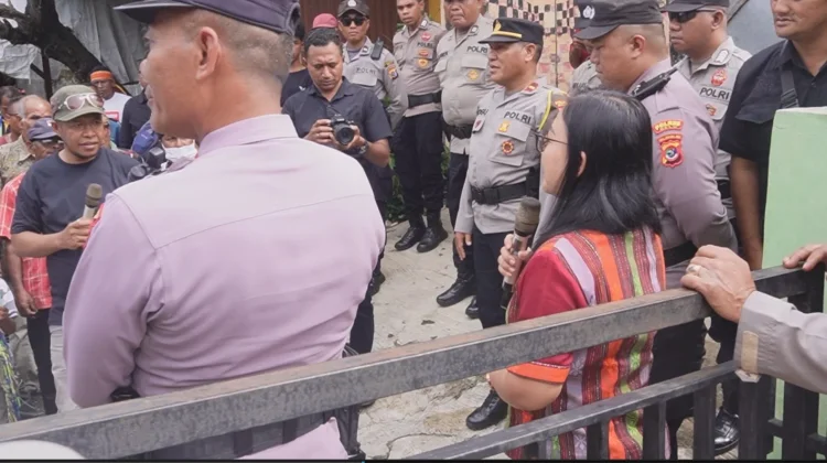 Kepala Kantor Pertanahan Belu Terima Aspirasi Masyarakat Suku Beihale
