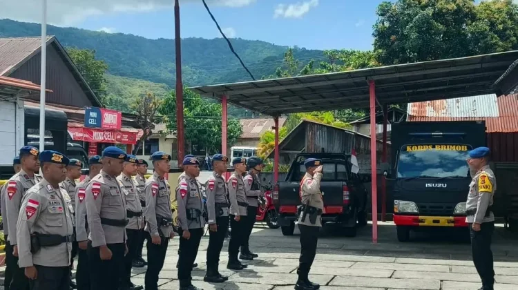 Brimob Alor Tingkatkan Kesiapan Personel Antisipasi Potensi Konflik Masyarakat
