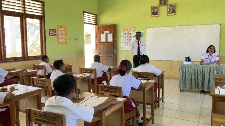 76 Siswa SDN Wirasakti Atambua Mengikuti Ujian Sekolah TA 2025/2026