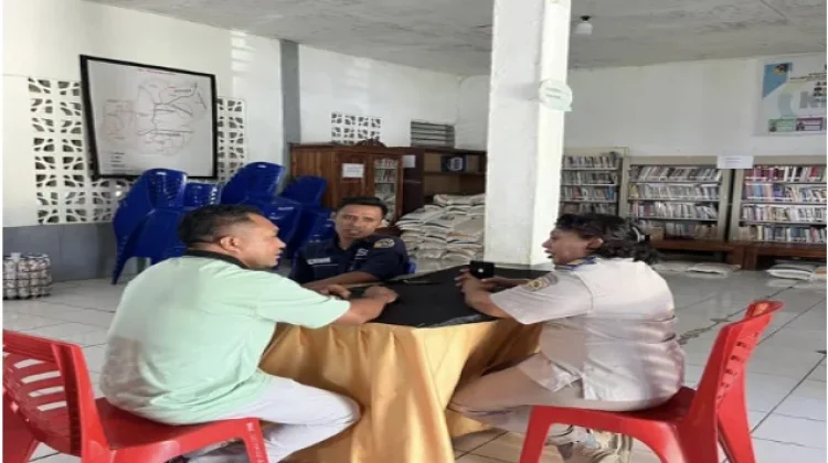 Kantor Pertanahan Kabupaten Belu Gelar Koordinasi Kegiatan PTSL di Desa Kabuna