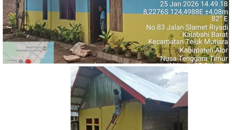 Pemerintah Alor Pastikan Bantuan Rumah, Tepat Sasaran
