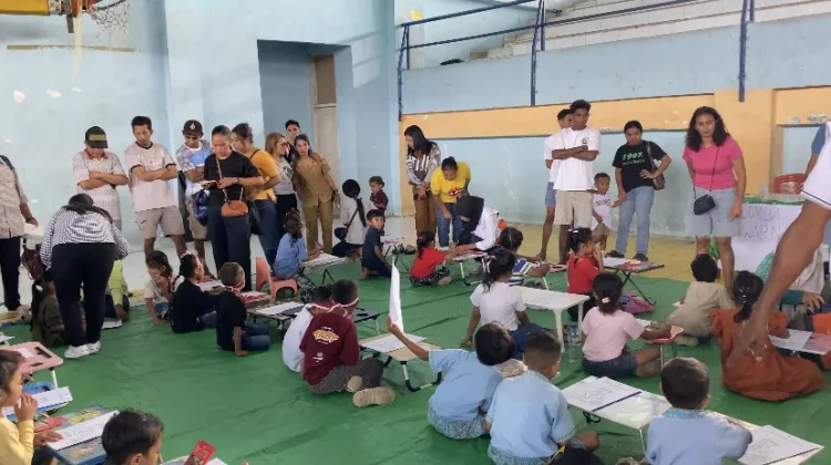 Semarak Hardiknas di Batas WVI Belu Hadirkan  Lomba Kreatif dan Rekrut Wakil Anak