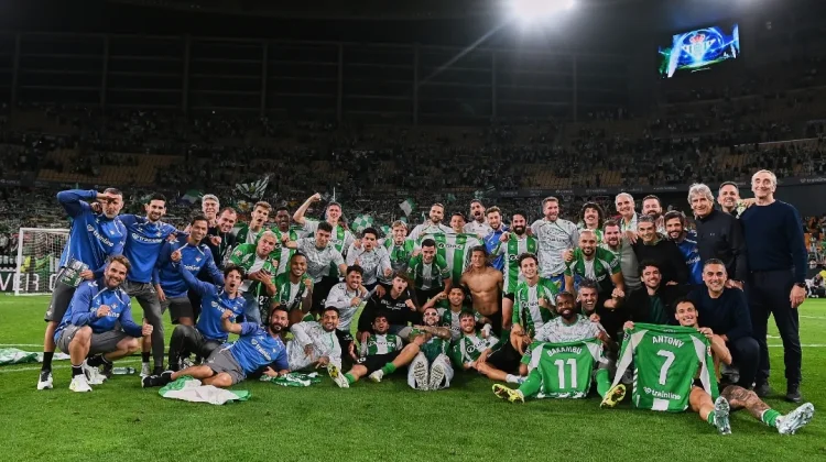 Penantian 21 Tahun Berakhir, Real Betis Segel Tiket Liga Champions