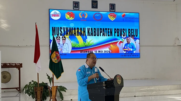 Muskab PBVSI Belu Dorong Kemajuan Voli menuju PON 2028