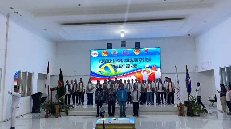 PBVSI Belu Resmi Terbentuk Siap Orbitkan  Talenta Voli menuju PON 2028