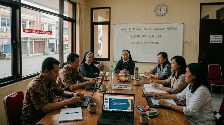 Ragam Aktivitas Guru dan Siswa di Atambua saat "Long Weekend"