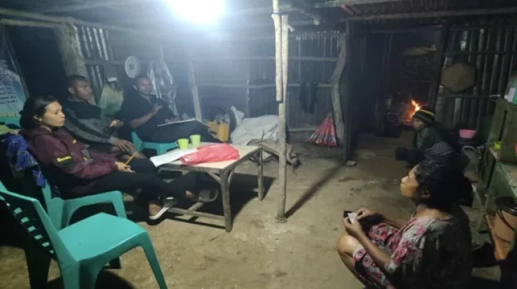 Percepat PTSL, Pengumpulan Data Yuridis Desa Henes dilaksanakan Malam Hari