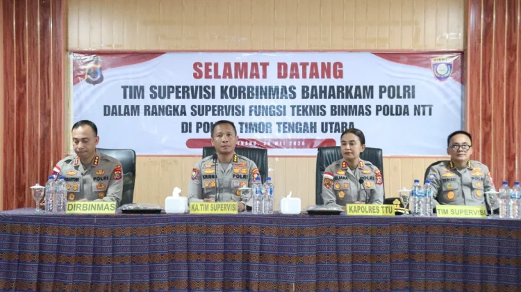 Korbinmas Polri Melakukan Supervisi di Polres TTU