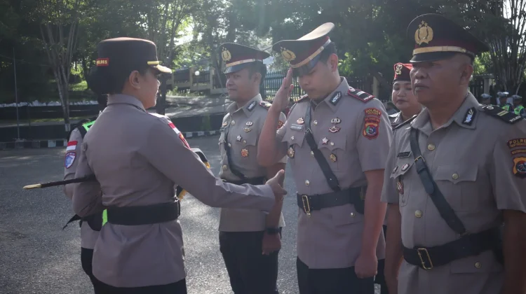 Polres TTU Resmi Melakukan Rotasi Jabatan Dijajaran Perwira