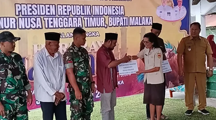 Idul Adha Pemkab Malaka Salurkan Sebanyak Lima Ekor Sapi