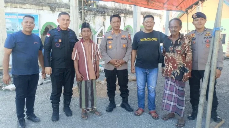 Kapolres Alor Bangun Komunikasi Damai Pascakeributan Anggota Brimob dan Warga