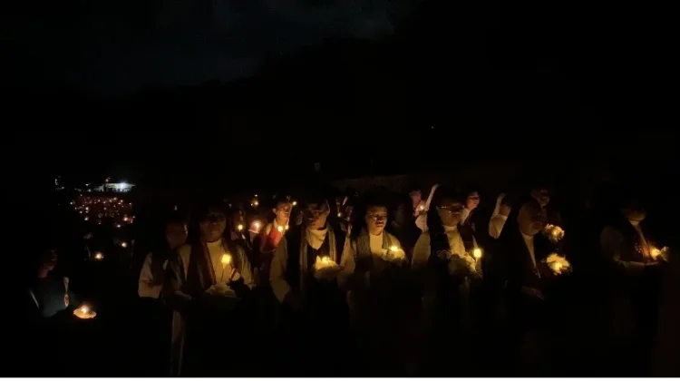 Ribuan Umat Katolik Padati Penutupan Bulan Rosario di Patung Bunda Maria Gurita