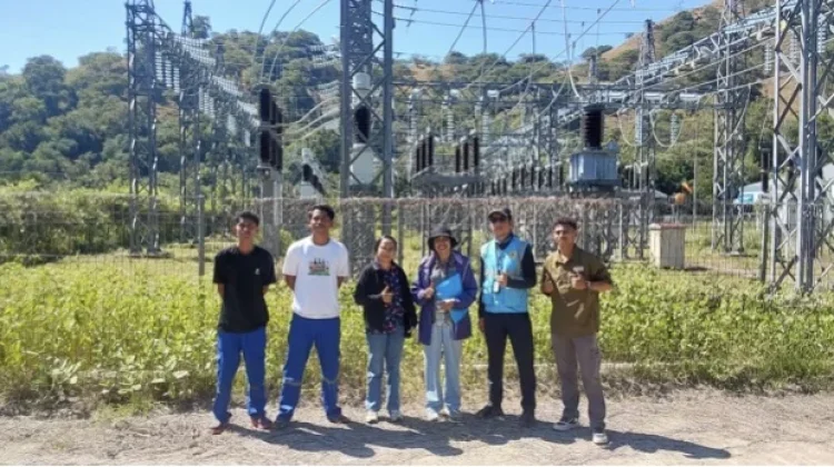 Pertanahan Belu Peninjauan Lokasi KPPR PT PLN (Persero) di Desa Dualaus