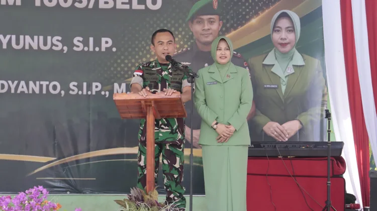 Acara Lepas Sambut Dandim Belu Penuh Haru