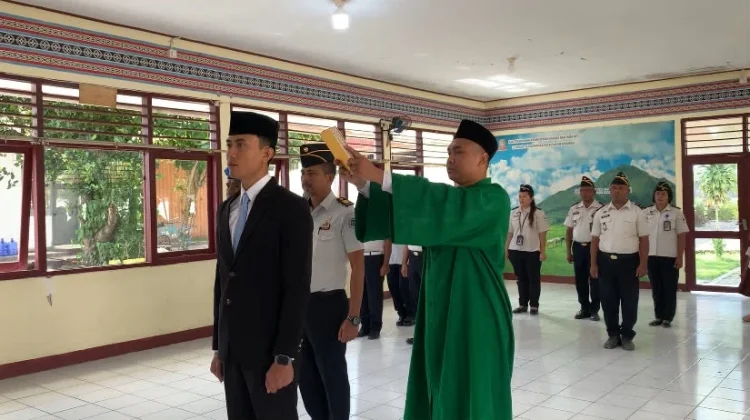 Kalapas Atambua Lantik Kasubsi Keamanan Baru, Minta Kotribusi Nyata