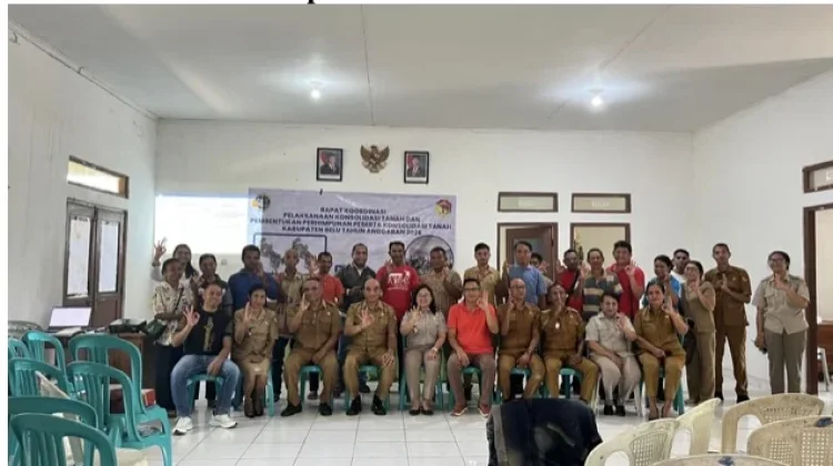 Dukung Konsolidasi Pertanahan Belu Pembentukan Perhimpunan Peserta Konsolidas