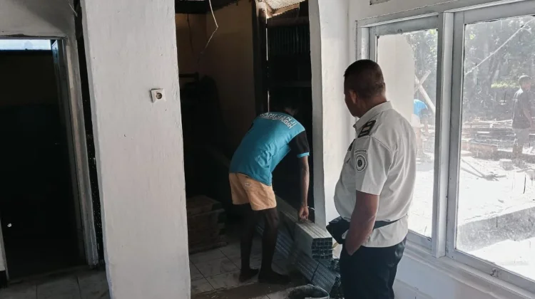 WPB Lapas Atambua Renovasi Kantor dan Rumah Dinas Melalui Pelatihan Pertukangan