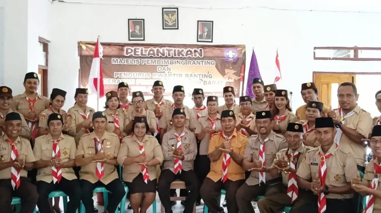 Badan Pengurus Kwartir Ranting Pramuka Tasbar Periode 2026-2030 Resmi Dikukuhkan