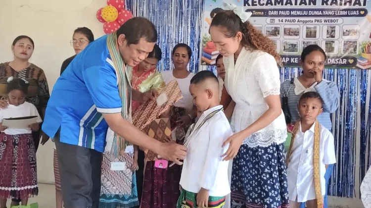 PKG Webot Raihat Lepas 286 Anak PAUD, Generasi Belu Siap Menata Masa Depan