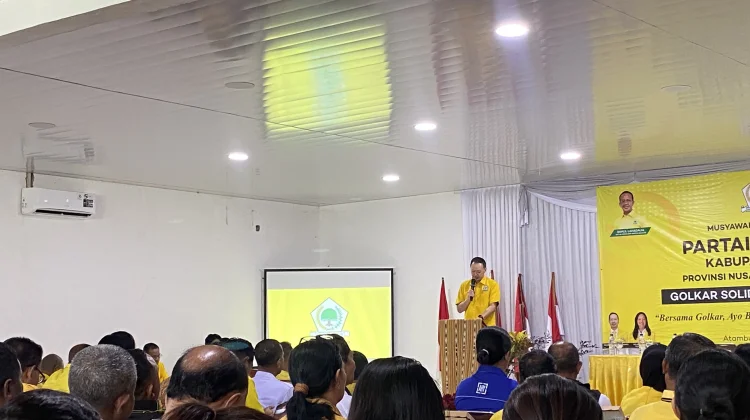 Golkar Gelar Musda XI di Belu, Perkuat Konsolidasi Golkar Solid Indonesia Maju