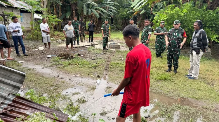 Tim Wasev Mabes TNI Angkatan Darat Tinjau Program Karya Bhakti Skala Besar di Alor