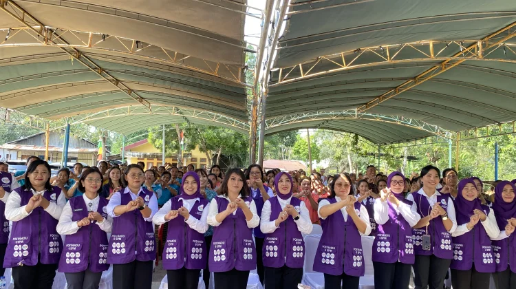 Kunker di Belu Ketua TP PKK RI Temu Kader dan Dorong  Penguatan 6 Bidang SPM