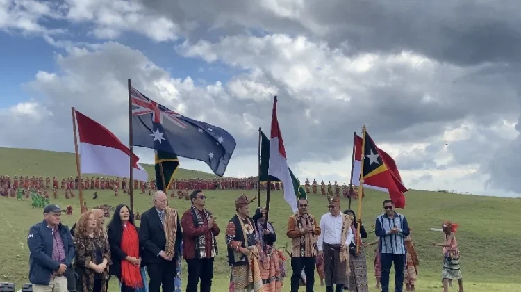 Timor Leste Tampilkan Tarian Rabilau di Fetival Fulan Fehan Perkuat Persahabatan