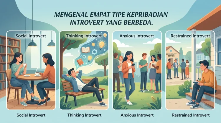 Mengenal Empat Tipe Kepribadian Introvert yang Berbeda