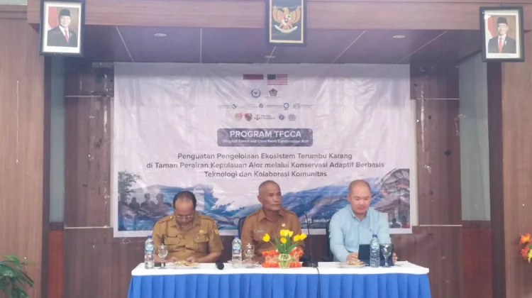 Program TFCCA Perkuat Konservasi Terumbu Karang Berbasis Teknologi di Alor