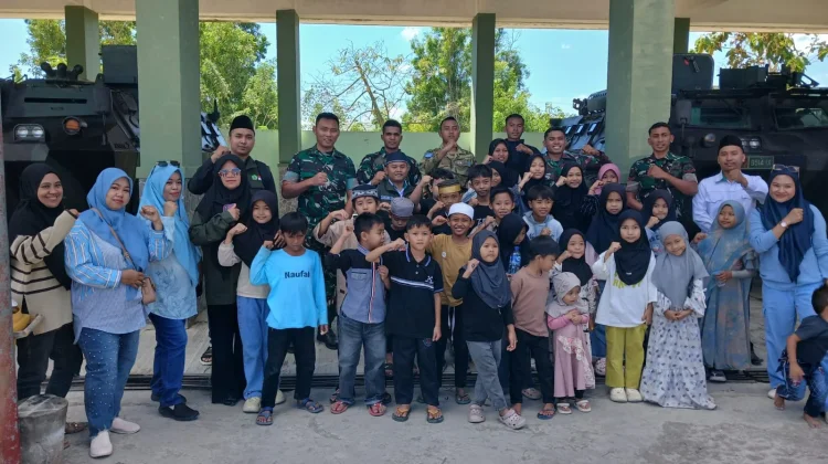 Santri TPA KKSS Belu Ikuti Study Tour ke Kompi Kavaleri Komodo Ksatria Anuraga