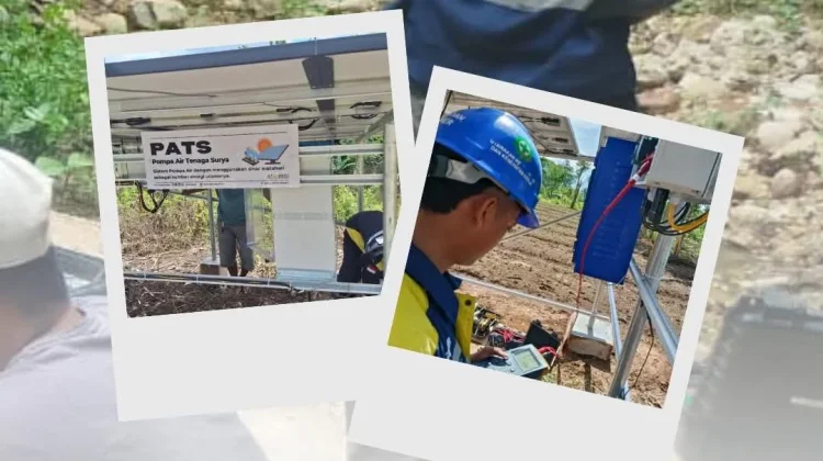 Pompa Air Tenaga Surya Atasi Krisis Pangan