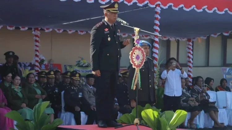 Hari Bhayangkara Ke-80 Polres Alor Teguhkan Komitmen Pelayanan Profesional