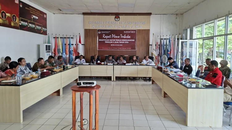 KPU Malaka Tetapkan 160.165 Pemilih Triwulan II 2026