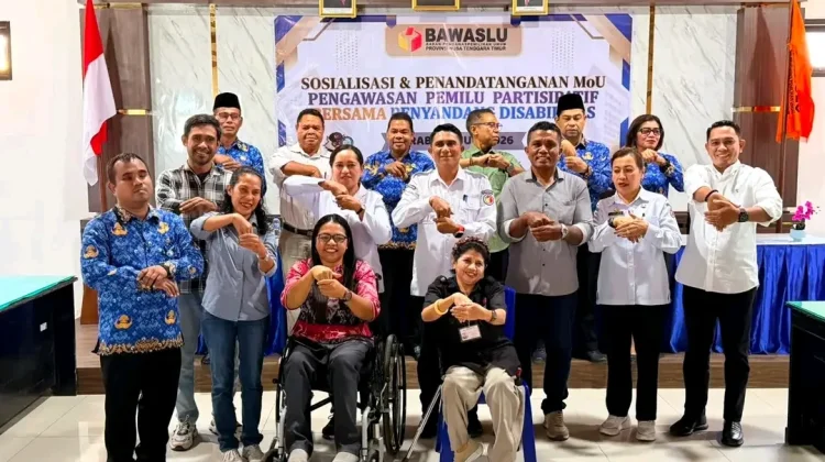 Pertuni NTT Dukung Pemilu Ramah Disabilitas Bersama Bawaslu