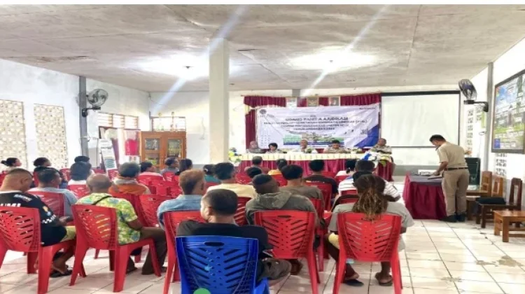 Percepat Progres PTSL 2026, Pertanahan Belu Sidang Panitia Ajudikasi di Kabuna