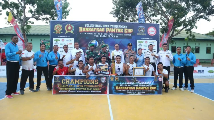 Black Panther Juarai Turnamen Voli Dansatgas Cup 2026