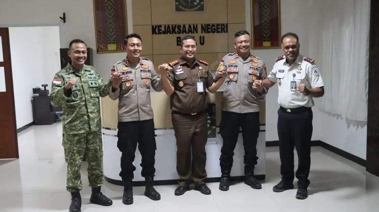 Kapolres Belu dan Malaka Perkuat Sinergitas TNI-Polri dan Kejari di Perbatasan